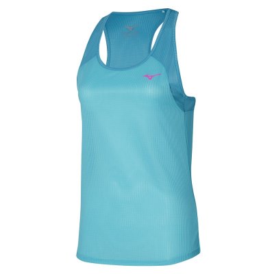 Camiseta sin Manga Mizuno Dryaeroflow Mujer - Turquesa - Chile M251JLHADC